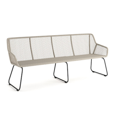 Alden 3-Sitzer Geflechtbank